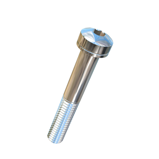 Titanium 3/8-16 X 2-1/2 UNC Fillister Head, Socket Drive, Allied Titanium Cap Screw